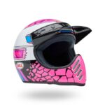 Κράνος Off Road Moto-3 Deathspray Gloss Pink ECE 22.06 - BELL - Image 2