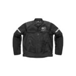 Μπουφάν Καλοκαιρινό Phoenix Μαύρο - FUEL MOTORCYCLES