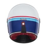 Κράνος Full Face Revenge Strobe White Blue Red ECE 22.06 - NOX - Image 4