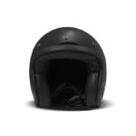 Κράνος Jet Retro Solid Black ECE 22.06 - DMD - Image 2