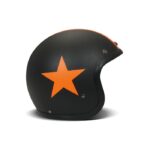Κράνος Jet Retro Star Orange ECE 22.06 - DMD