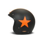 Κράνος Jet Retro Star Orange ECE 22.06 - DMD - Image 4