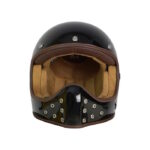 Κράνος Off Road The Rock Shiny Black ECE 22.06 - BY CITY - Image 2