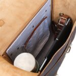 Σετ Πλαϊνές Δερμάτινες Βαλίτσες Legacy Cognac - TRIP MACHINE - Image 3