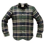 Fleece Flannel Πουκάμισο Καρό macleod Green - HOLY FREEDOM