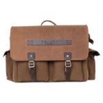 Σετ Πλαϊνές Δερμάτινες Βαλίτσες Expedition Tobacco - TRIP MACHINE