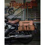 Σετ Πλαϊνές Δερμάτινες Βαλίτσες Expedition Tobacco - TRIP MACHINE - Image 4