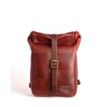 Δερμάτινη Πλαϊνή Τσάντα Μηχανής Mini pannier 3.3Lt Cherry - TRIP MACHINE