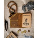 Δερμάτινο Πορτοφόλι Explorer Tobacco - TRIP MACHINE - Image 4