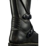 Μπότες Δερμάτινες Matrix Black - STYLMARTIN - Image 4