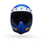 Κράνος Off Road Moto-3 Gloss Blue ECE 22.06 - BELL - Image 2