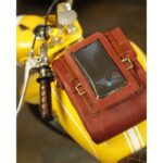Δερμάτινη Μαγνητική Θήκη Κινητού Phone Pouch Cherry - TRIP MACHINE - Image 3