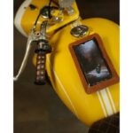 Δερμάτινη Μαγνητική Θήκη Κινητού Phone Pouch Tan - TRIP MACHINE - Image 2