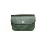 Δερμάτινο τσαντάκι Τιμονιού Sidekick Forest Green - TRIP MACHINE