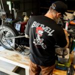 T-shirt 'MOTORSICKLE' Black - BILTWELL - Image 3