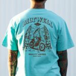 T-shirt 'SQUATCH' Chalky Mint - BILTWELL - Image 3