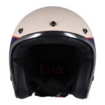 Κράνος Jet Skull Bucket Superior Vintage White ECE 22.06 - 13 AND A HALF - Image 2