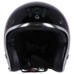 Κράνος Jet Skull Bucket Black Amber ECE 22.06 - 13 AND A HALF - Image 2