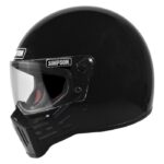 Κράνος Full Face M30 Gloss Black ECE 22.06 - SIMPSON - Image 2