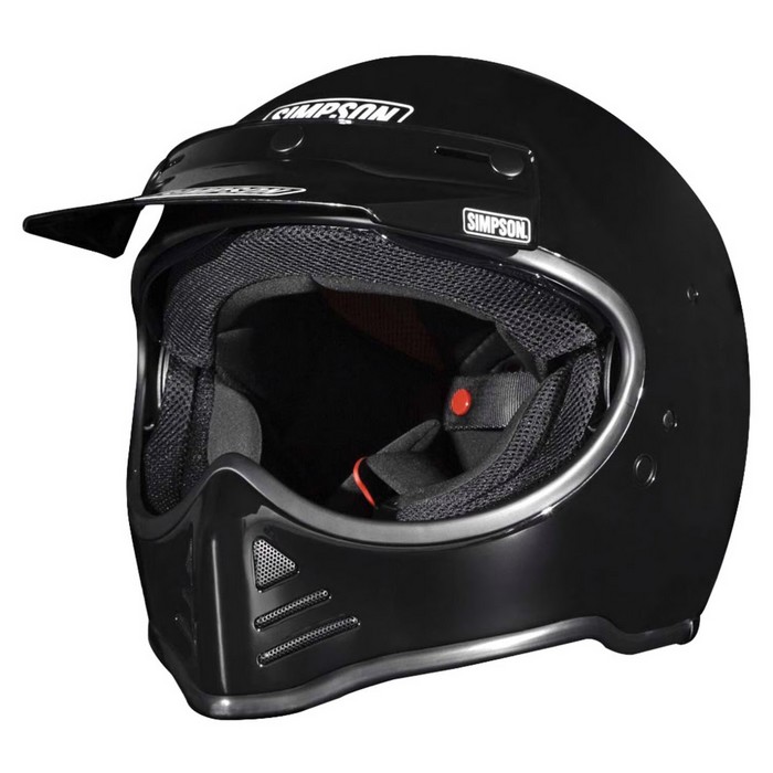 full-face_m52_black.jpg Κράνος Off-Road M52 Gloss Black ECE 22.06 - SIMPSON - Image 1