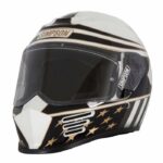 Κράνος Full Face Speed Americana Gold ECE 22.06 - SIMPSON