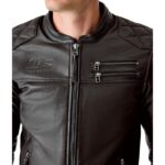 Δερμάτινο Μπουφάν Hillberry D3O Brown - RST - Image 3