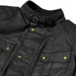 Κερωμένο Μπουφάν Χειμερινό brooklands Black - BELSTAFF - Image 2