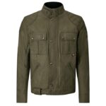 Κερωμένο Μπουφάν Χειμερινό brooklands Olive - BELSTAFF
