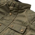Κερωμένο Μπουφάν Χειμερινό brooklands Olive - BELSTAFF - Image 2
