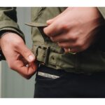 Κερωμένο Μπουφάν Χειμερινό brooklands Olive - BELSTAFF - Image 4