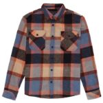 Flannel Πουκάμισο Καρό 13 1/2 Steel Oxblood - 13 AND A HALF