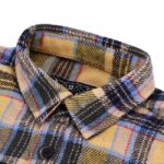 Flannel Πουκάμισο Καρό 13 1/2 Steel Yellow - 13 AND A HALF - Image 2
