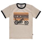 T-shirt 'keep On Choppin' Off White - 13 AND A HALF