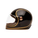 Κράνος Full Face Fullmoon 2 Black Gold ECE 22.06 - MARKO HELMETS - Image 2