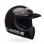 Κράνος Off Road Moto-3 Gloss Black ECE 22.06 - BELL - Image 2