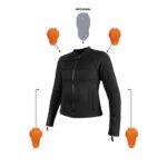 Γυναικείο Μπουφάν Καλοκαιρινό Stealth Black - PANDO MOTO - Image 4