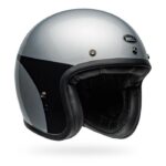 Κράνος Jet Custom 500 Chassis Gloss Silver Black ECE 22.06 - BELL - Image 2