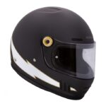 Κράνος Full Face Revival Flash Matt Black ECE 22.06 - MERLIN - Image 3