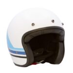 Κράνος Jet Blackbird Aero White ECE 22.06 - MERLIN - Image 2