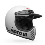 Κράνος Off Road Moto-3 Gloss White ECE 22.06 - BELL - Image 2