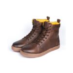Sneakers Μηχανής Δερμάτινα ESC Mocha - TRIP MACHINE