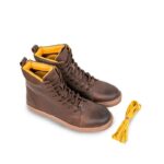 Sneakers Μηχανής Δερμάτινα ESC Mocha - TRIP MACHINE - Image 3